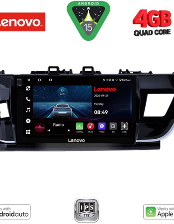 LENOVO LVE 8714BIG_CPAA (10inc) MULTIMEDIA TABLET for TOYOTA COROLLA mod. 2013-2016