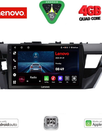 LENOVO LVE 8714SM_CPAA (10inc) MULTIMEDIA TABLET for TOYOTA COROLLA mod. 2013-2016