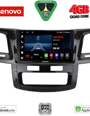 LENOVO LVE 8720_CPAA (9inc) MULTIMEDIA TABLET for TOYOTA HILUX mod. 2005-2016