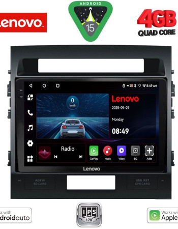 LENOVO LVE 8724_CPAA (10inc) MULTIMEDIA TABLET for TOYOTA LAND CRUISER mod. 2008-2015