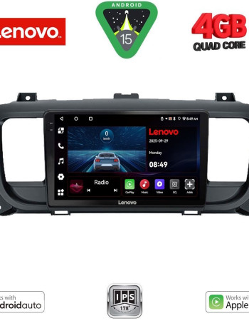 LENOVO LVE 8729_CPAA (9inc) MULTIMEDIA TABLET for CITROEN JUMPY-SPACETOURER – PEUGEOT EXPERT-TRAVELLER – TOYOTA PROACE mod. 2016-2026