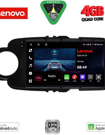 LENOVO LVE 8737BL_CPAA (9inc) MULTIMEDIA TABLET for TOYOTA YARIS mod. 2011-2015  (BLACK)