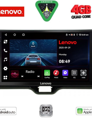 LENOVO LVE 8738_CPAA (10inc) MULTIMEDIA TABLET for TOYOTA YARIS mod. 2020-2026 - MAZDA 2 mod. 2023-2026