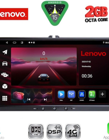 LENOVO LVF 489_CPA (9inc) MULTIMEDIA TABLET for SEAT - SKODA - VW mod. 2004-2014