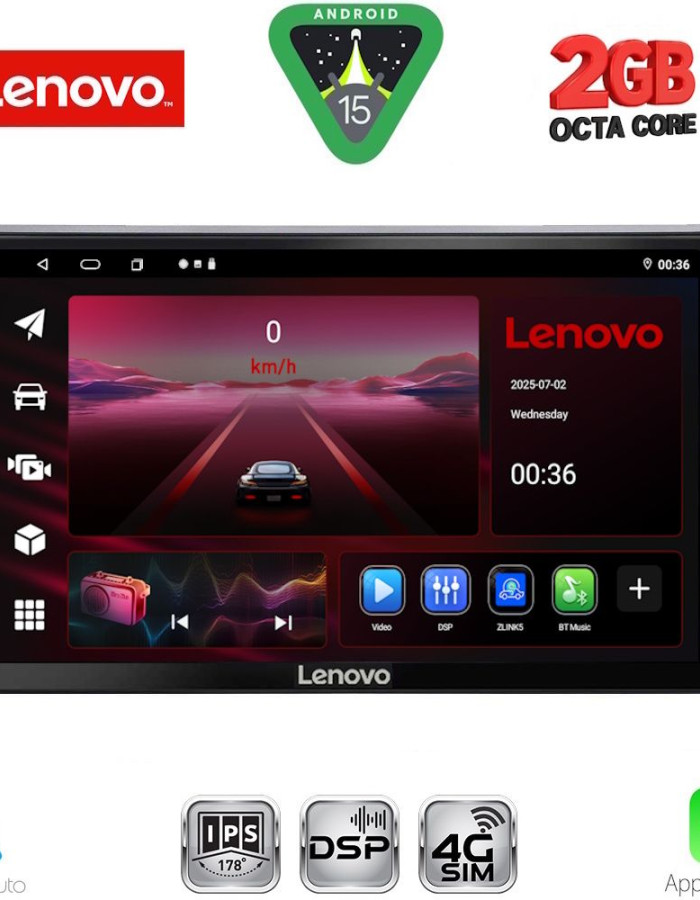 LENOVO LVF 5132_CPA (10inc) MULTIMEDIA TABLET for FIAT 500L mod. 2012-2024