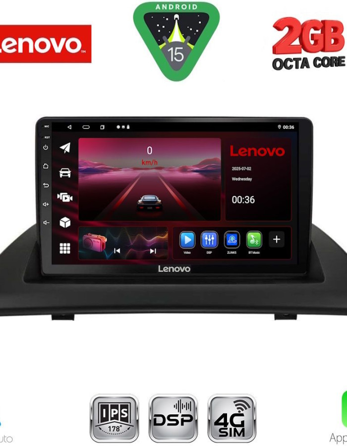 LENOVO LVF 5058_CPA (9inc) MULTIMEDIA TABLET for BMW X3 (E83) mod. 2003-2010