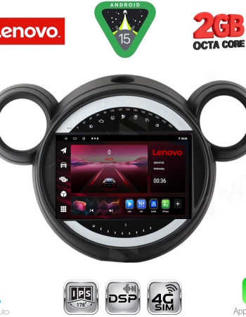 LENOVO LVF 5065_CPA (9inc) MULTIMEDIA TABLET for MINI COUNTRYMAN (R60) mod. 2010-2016 - PACEMAN (R61) mod. 2013-2016