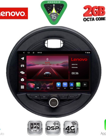 LENOVO LVF 5066_CPA (9inc) MULTIMEDIA TABLET for MINI COOPER (F55-56-F57) mod. 2015-2024 CLUBMAN (F54) mod. 2015-2024 ROADSTER (F59) mod. 2014-2024 COUNTRYMAN (F60) mod. 2016-2024