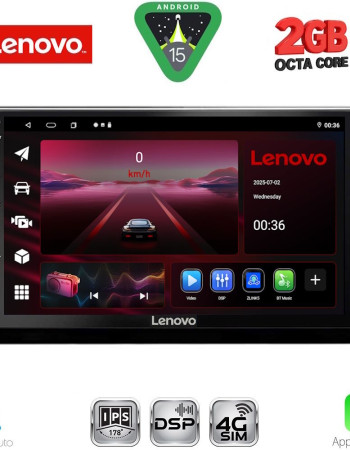 LENOVO LVF 5082_CPA (10inc) MULTIMEDIA TABLET for CITROEN BERLINGO – OPEL COMBO – PEUGEOT PARTNER – TOYOTA PROACE mod. 2018-2026 - FIAT DOBLO mod. 2022-2026