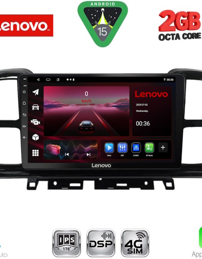 LENOVO LVF 5088_CPA (9inc) MULTIMEDIA TABLET for CITROEN C5 AIRCROSS mod. 2017-2021