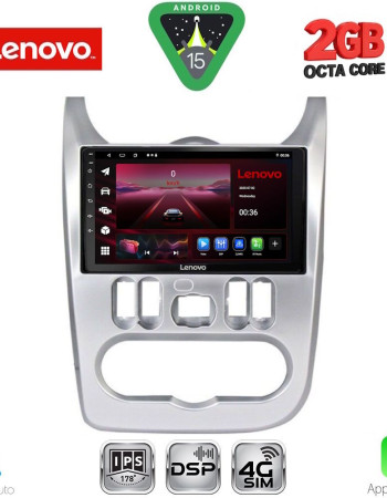 LENOVO LVF 5101SL_CPA (9inc) MULTIMEDIA TABLET for DACIA DUSTER – LOGAN – SANDERO mod. 2006-2012 (SILVER)