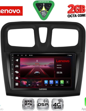 LENOVO LVF 5108SQ_CPA (9inc) MULTIMEDIA TABLET for DACIA LOGAN – SANDERO mod. 2012-2019