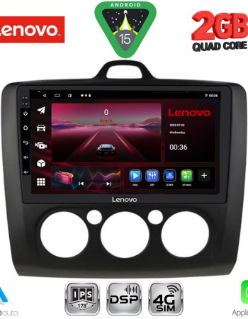 LENOVO LVF 5156BL_CPA A/C (9inc) MULTIMEDIA TABLET for FORD FOCUS mod. 2005-2012 (BLACK)
