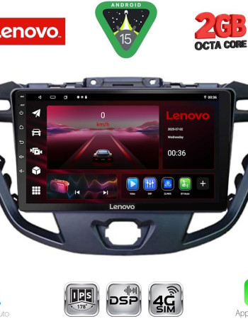 LENOVO LVF 5177_CPA (9inc) MULTIMEDIA TABLET for FORD TRANSIT CUSTOM | TOURNEO CUSTOM mod. 2013-2019