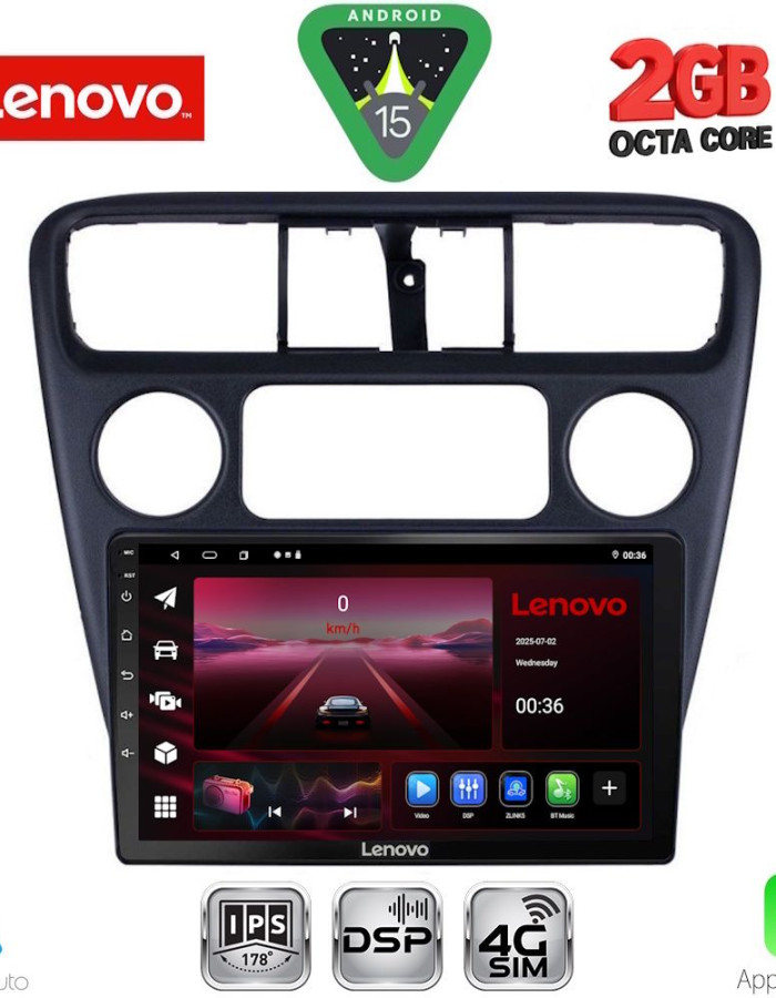LENOVO LVF 5181_CPA (9inc) MULTIMEDIA TABLET for HONDA ACCORD COUPE mod. 1998-2004