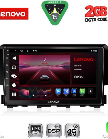 LENOVO LVF 5191_CPA (9inc) MULTIMEDIA TABLET for HONDA CIVIC mod. 2016-2022