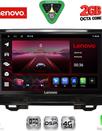 LENOVO LVF 5202_CPA (9inc) MULTIMEDIA TABLET for HONDA HRV mod. 2021-2026