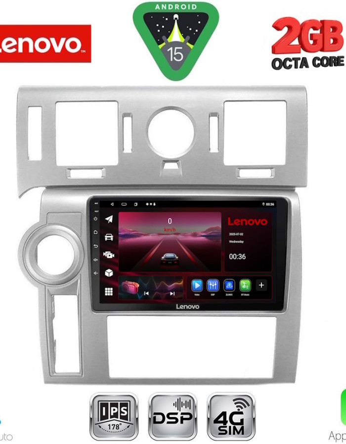 LENOVO LVF 5216_CPA (9inc) MULTIMEDIA TABLET for HUMMER H2 mod. 2008-2009