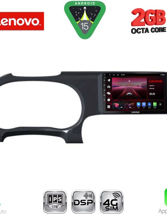 LENOVO LVF 5225_CPA (9inc) MULTIMEDIA TABLET for HYUNDAI i10 mod. 2020-2026