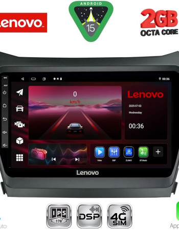 LENOVO LVF 5238_CPA (9inc) MULTIMEDIA TABLET for HYUNDAI IX45 - SANTA FE mod. 2013-2017