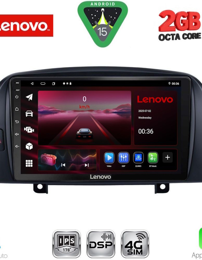 LENOVO LVF 5248_CPA (9inc) MULTIMEDIA TABLET for HYUNDAI  SONATA mod. 2006-2009