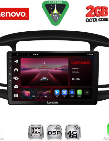 LENOVO LVF 5249BL_CPA (9inc) MULTIMEDIA TABLET for HYUNDAI ACCENT mod. 2005-2012 (BLACK)