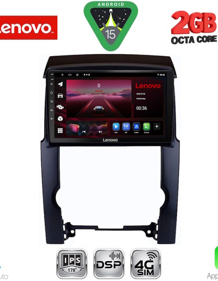 LENOVO LVF 5318_CPA (10inc) MULTIMEDIA TABLET for KIA SORENTO mod. 2009-2014