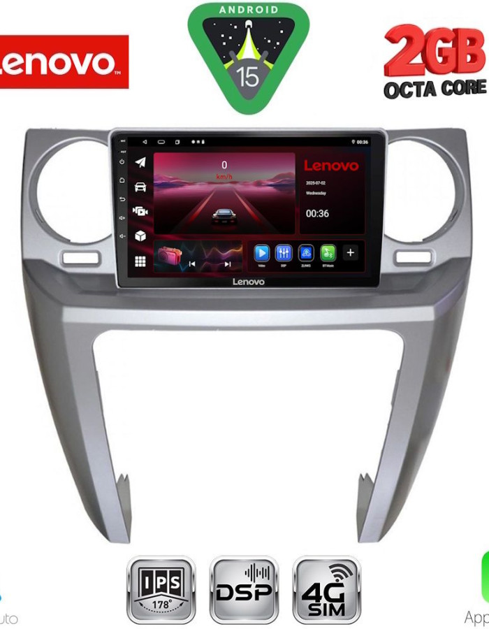 LENOVO LVF 5335_CPA (9inc) MULTIMEDIA TABLET for LAND ROVER DISCOVERY 3 mod. 2004-2009