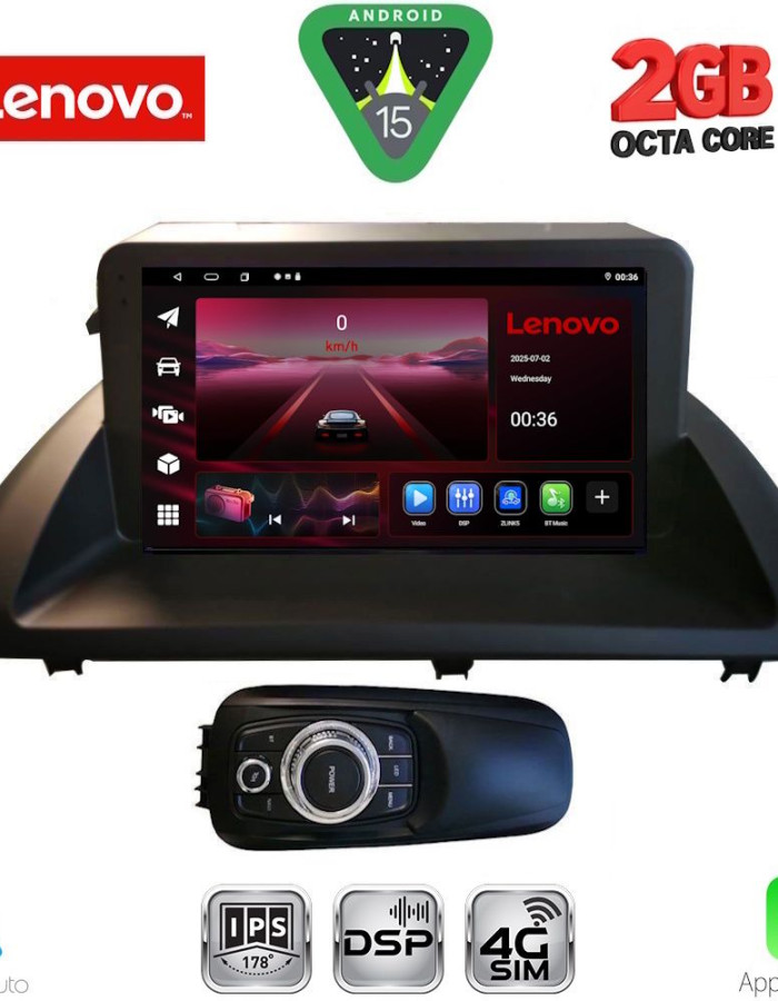 LENOVO LVF 5340_CPA (9inc) MULTIMEDIA TABLET for LEXUS CT 200 mod. 2011-2020
