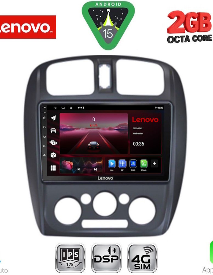 LENOVO LVF 5363_CPA (9inc) MULTIMEDIA TABLET for MAZDA 323 mod. 1998-2004