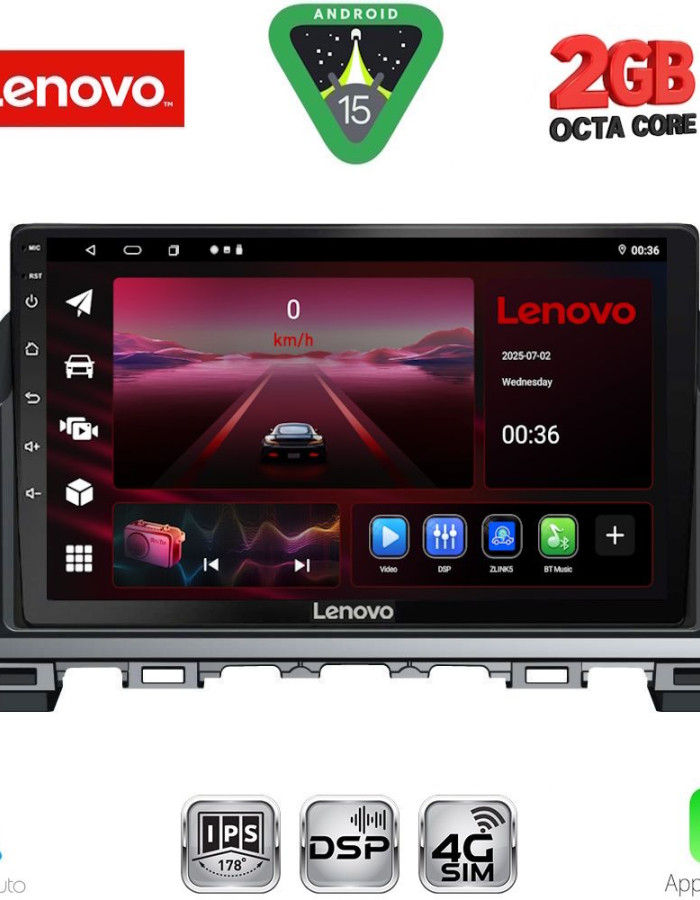 LENOVO LVF 5378_CPA (9inc) MULTIMEDIA TABLET for MAZDA 6 mod. 2012-2017