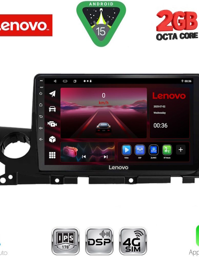 LENOVO LVF 5379B_CPA (9inc) MULTIMEDIA TABLET for MAZDA 6 mod. 2021-2026