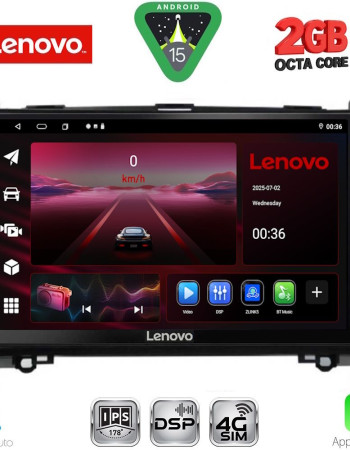 LENOVO LVF 5400_CPA (9inc) MULTIMEDIA TABLET for MERCEDES A – B -SPRINTER – VITO mod. 2007-2019