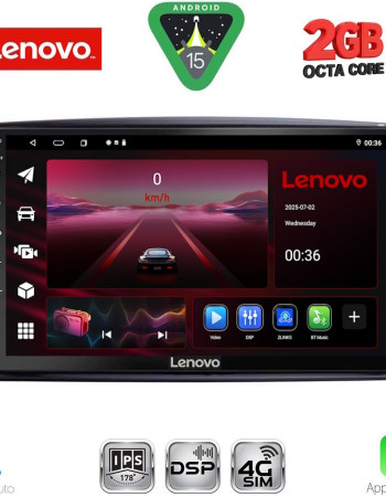 LENOVO LVF 5401_CPA (9inc) MULTIMEDIA TABLET for MERCEDES CLK (W209) mod. 2000-2004