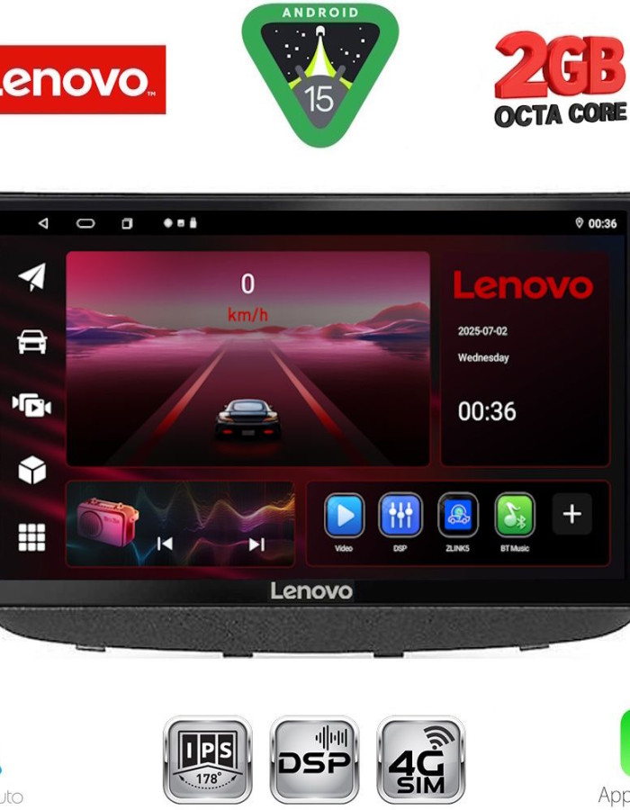 LENOVO LVF 5420_CPA (10inc) MULTIMEDIA TABLET for MERCEDES VITO - VIANO (W639) mod. 2003-2007