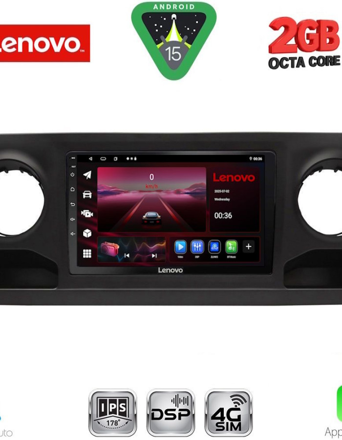 LENOVO LVF 5424_CPA (10inc) MULTIMEDIA TABLET for MERCEDES SPRINTER mod. 2018-2026