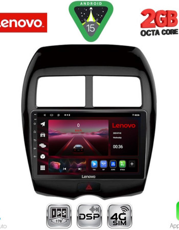 LENOVO LVF 5430_CPA (10inc) MULTIMEDIA TABLET for MITSUBISHI ASX mod. 2009-2020 - PEUGEOT 4008 mod. 2012-2018