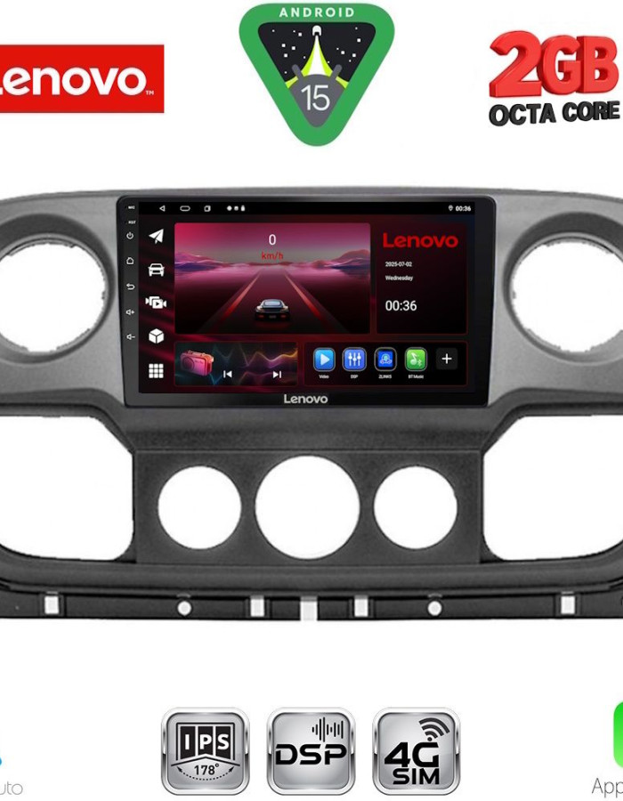 LENOVO LVF 5463_CPA (10inc) MULTIMEDIA TABLET for NISSAN NV400 - OPEL MOVANO - RENAULT MASTER mod. 2010-2020