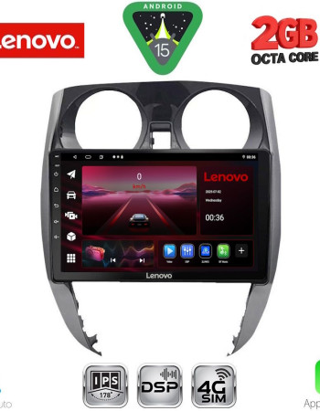 LENOVO LVF 5464_CPA (10inc) MULTIMEDIA TABLET for NISSAN NOTE mod. 2012-2020
