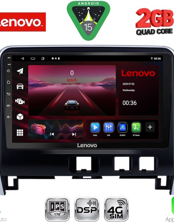 LENOVO LVF 5471_CPA (10inc) MULTIMEDIA TABLET for NISSAN SERENA mod. 2016-2022