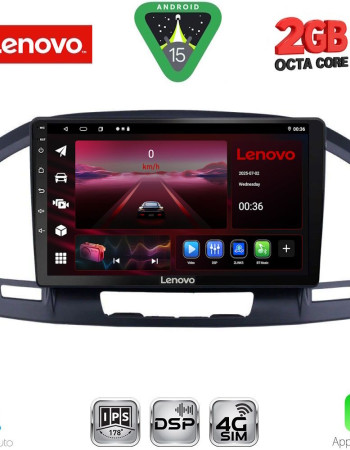 LENOVO LVF 5491BL_CPA (9inc) MULTIMEDIA TABLET for OPEL INSIGNIA mod. 2008-2013 (BLACK)