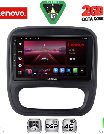 LENOVO LVF 5499_CPA (9inc) MULTIMEDIA TABLET for OPEL VIVARO – RENAULT TRAFIC – FIAT TALENDO – NISSAN NV 300 mod. 2014-2020
