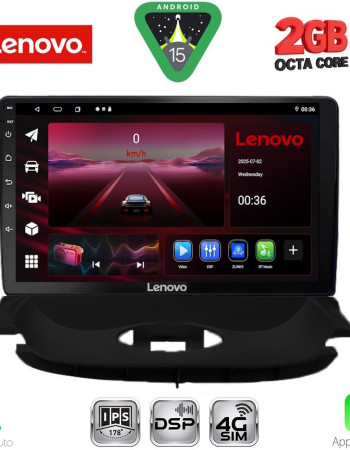 LENOVO LVF 5505_CPA (9inc) MULTIMEDIA TABLET for PEUGEOT 206 mod. 1998-2006