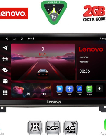 LENOVO LVF 5517_CPA (9inc) MULTIMEDIA TABLET for PEUGEOT 407 mod. 2004-2011