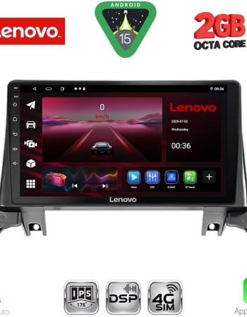 LENOVO LVF 5519_GPS (9inc) MULTIMEDIA TABLET for PEUGEOT 3008 - 5008 mod. 2016-2023
