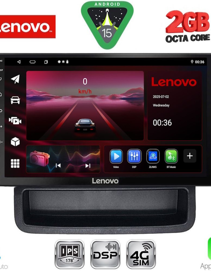 LENOVO LVF 5559_CPA (10inc) MULTIMEDIA TABLET for OPEL VIVARO – RENAULT TRAFIC - NISSAN PRIMASTAR mod. 2004-2015