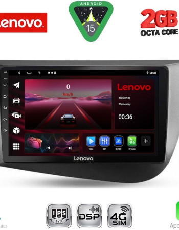 LENOVO LVF 5574_CPA (9inc) MULTIMEDIA TABLET for SEAT LEON mod. 2005-2012