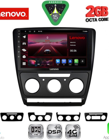 LENOVO LVF 5595BL_CPA (10inc) MULTIMEDIA TABLET for SKODA OCTAVIA 5 mod. 2005-2012 (BLACK)