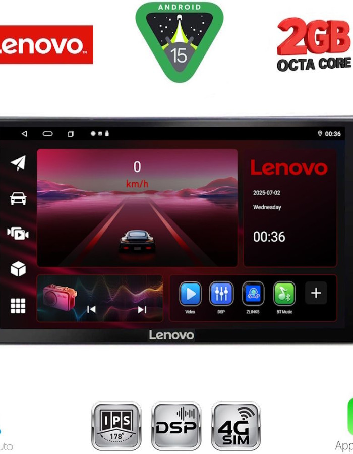 LENOVO LVF 5659_CPA (9inc) MULTIMEDIA TABLET for SUBARU IMPREZA mod. 2002-2008