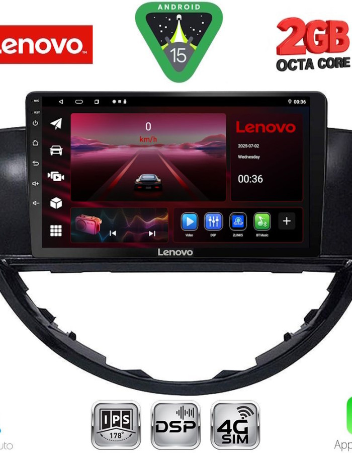LENOVO LVF 5660_CPA (9inc) MULTIMEDIA TABLET for SUBARU TRIBECA mod. 2007-2014
